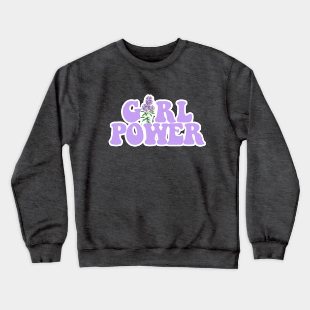 Girl Power Crewneck Sweatshirt by iconicole